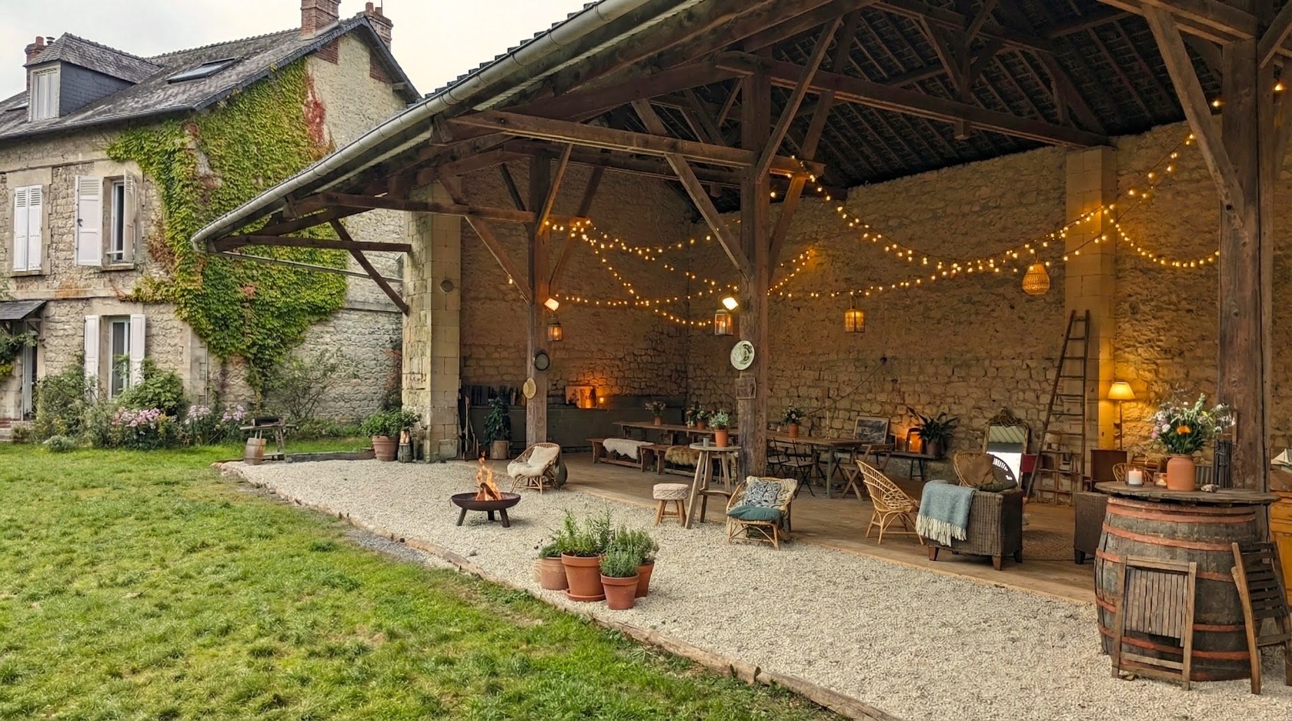 La grange conviviale de Verdonne